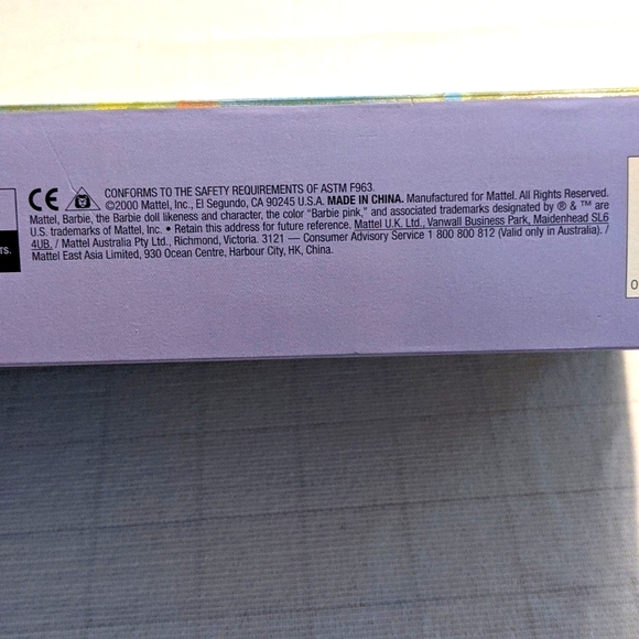 Mattel 2000 Barbie Doll Ballet Masquerade New in Box - Picture 7 of 7